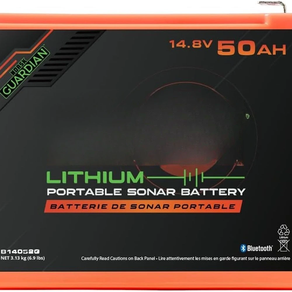 

14.8V 50Ah Lithium-Ion Battery – Ultimate Power Solution for Live Imaging & Forward-Facing Sonar | Extended Runtime | Bluetooth