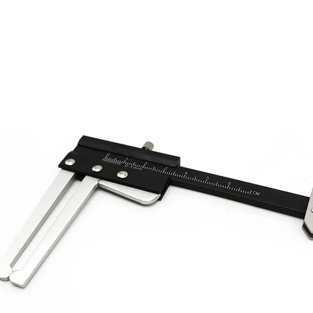 

1Pcs Brake Disc Measuring Tool Heavy Duty Brake Pad Measuring Scale Sharp Readable Markings Ideal for Auto Repair Garage and DIY