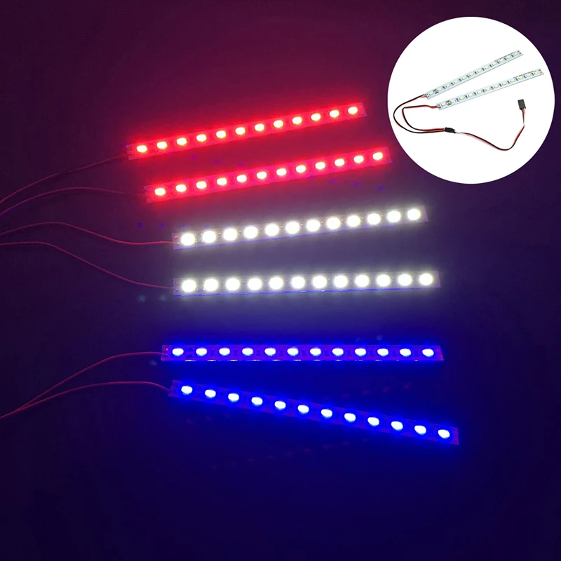 LED Light 1 Set For 1/10 1/8 RC Car Drift Buggy Crawler HSP Redcat MST Wltoys Model Parts 24 Chassis