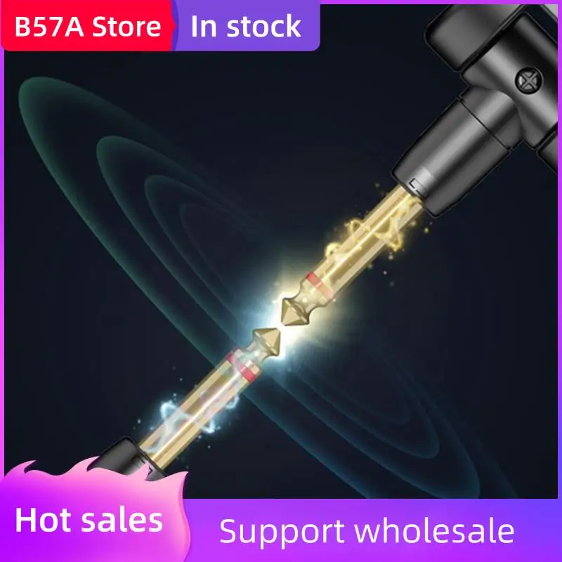 

B57A 2.4G Wireless Guitar Transmitter Receiver Guitar System 48K/24Bit Real-Time Transmission Rotatable Plug For Guitars
