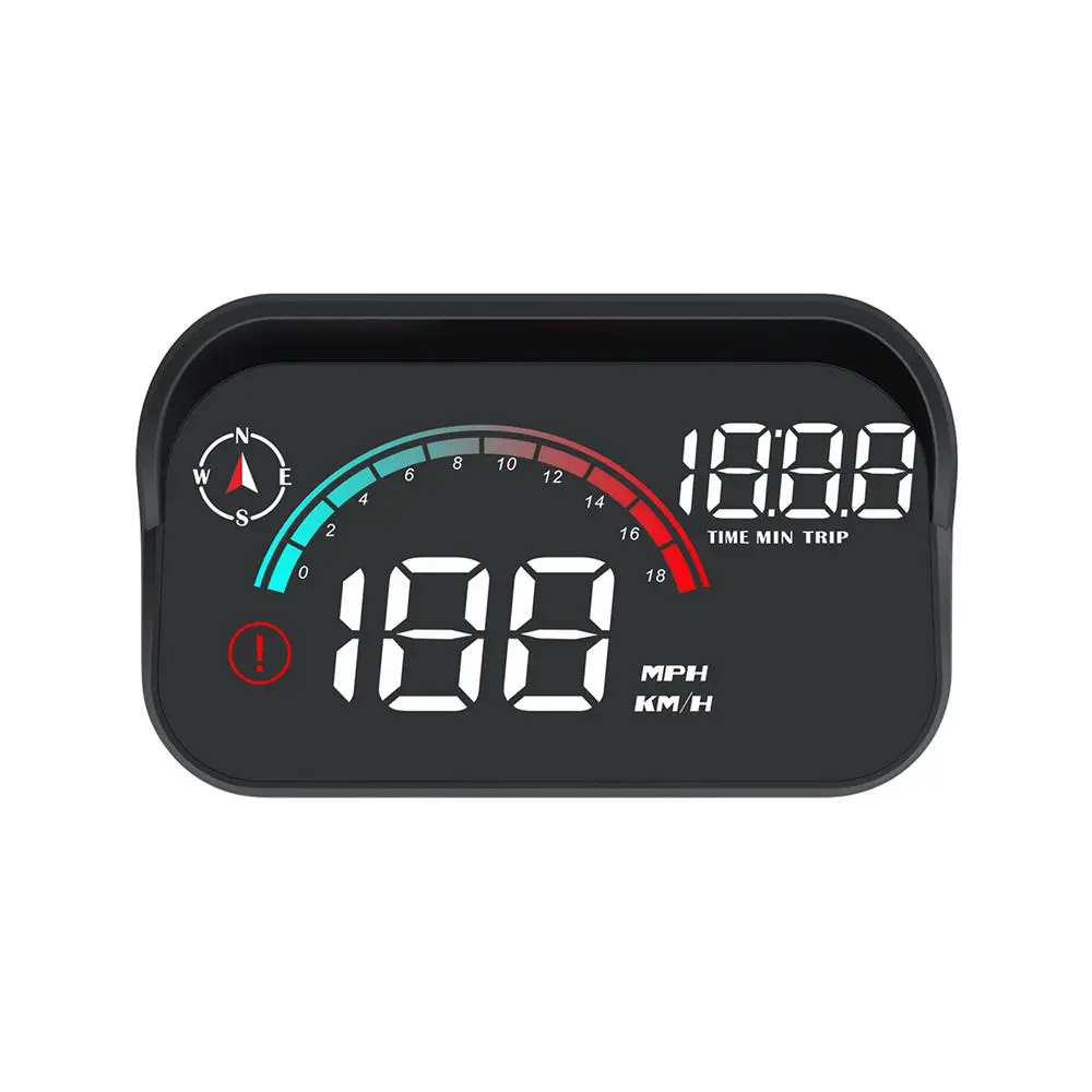 

HUD GPS Heap Up Display M22 Speedometer Universal Multi-functions Speed Meter MPH KM/H Screen Windshield Projector for All Cars