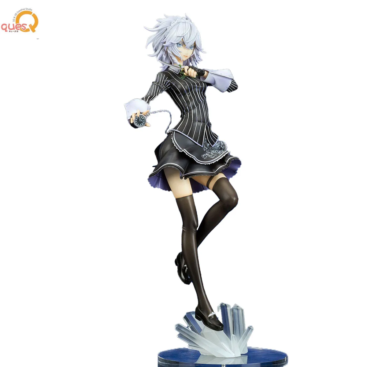 In Stock Original Ques Q Koumajou Densetsu: Akeiro No Koukyoukyoku - Touhou Project - Izayoi Sakuya - 1/8 Anime Figure