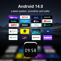 H96 MAX H728 TV BOX Android14 TV BOX Iptv 8K HDR Android 14 4G 32G 128G 4K@60fps Wifi6 1000M LAN BT Media Player Set Top Box