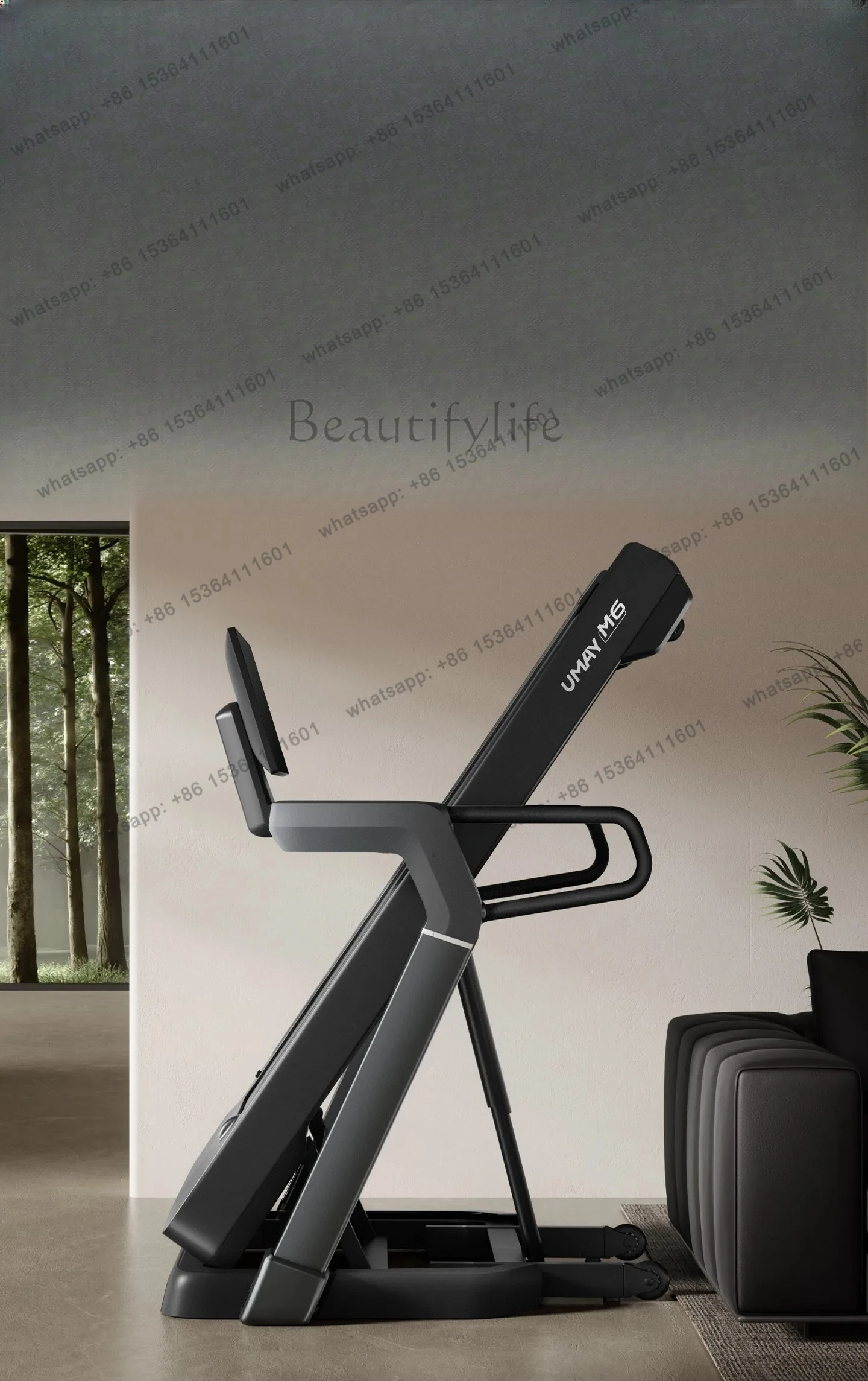 

Treadmill Home Use Climbing Machine Ultra Quiet Foldable Fitness Equipment