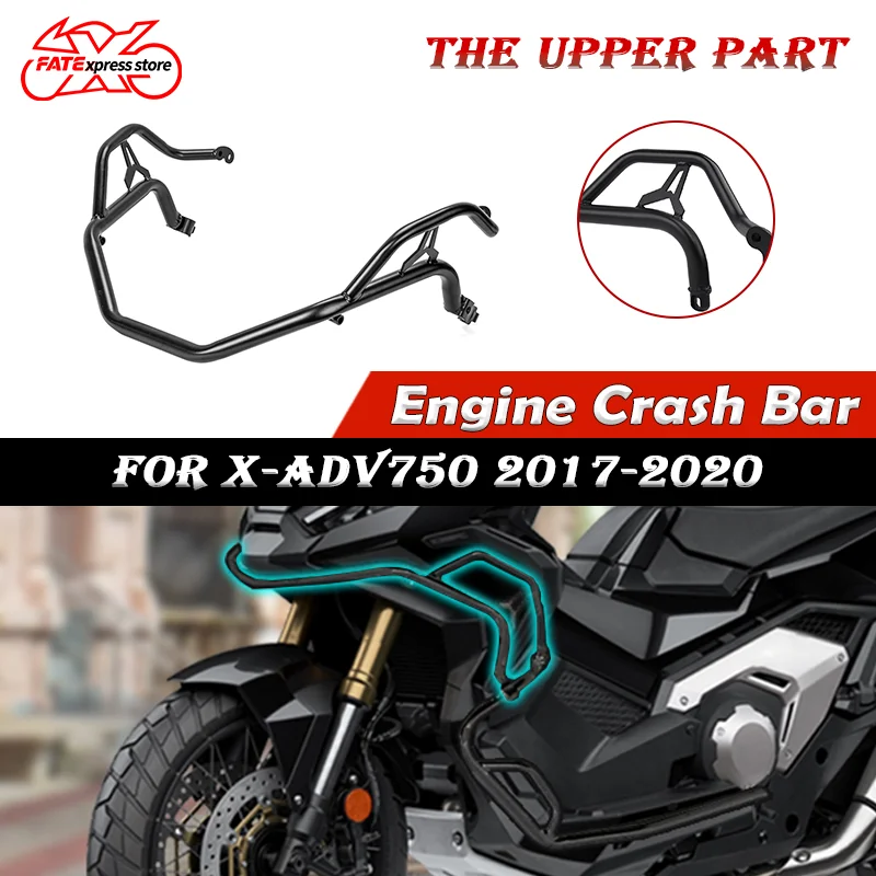 

X-ADV750 Upper Engine Crash Bar Guard Stung Cage For Honda XADV750 X-ADV XADV 750 Highway Bumper Motorcycle Accessorie 2017-2020