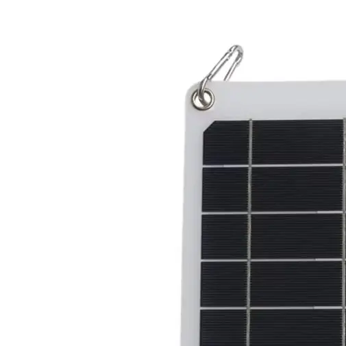 /10W /5V /Monocrystalline Solar Panel For For Charger USB Portable Power For Mobile Phone Outdoor Camping Hiking Backup Kit