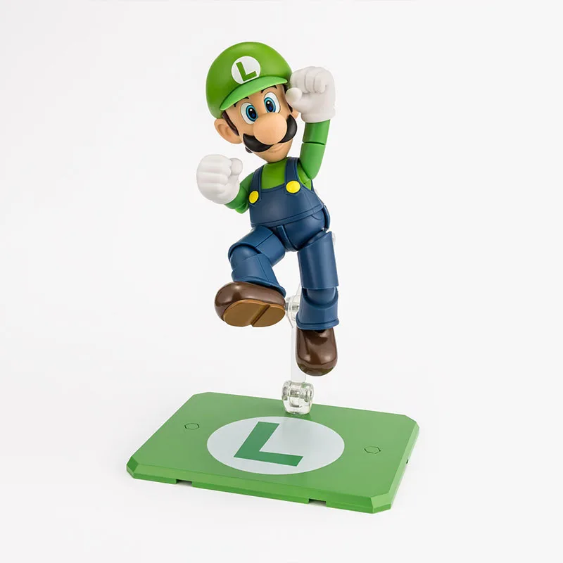 

Special OfferIn Stock Original Bandai Super Mario Mol Kit SHF Luigi Anime Action Figure Collection Mol Boys Toys Birthday Gifts