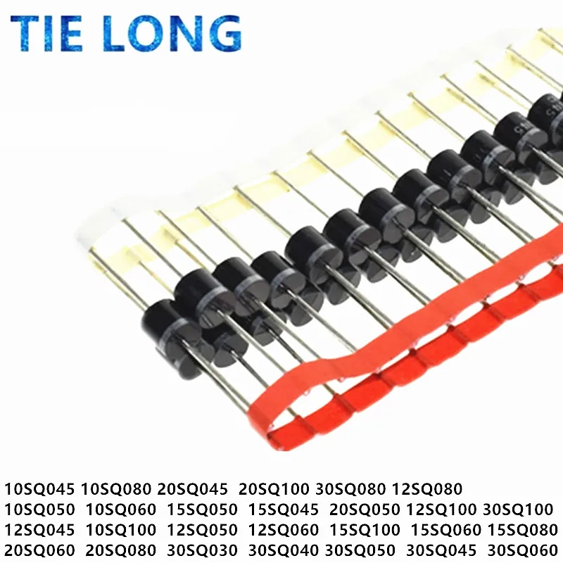 10PCS 10SQ045 10SQ050 15SQ045 15SQ050 20SQ045 20SQ050 30SQ045 30SQ050 10A 12A 15A 20A 30A Solar Energy Schottky Rectifiers Diode