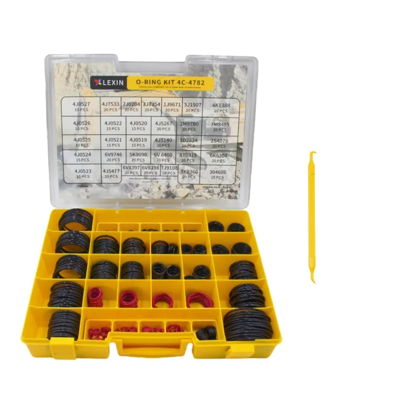 

2701528 4C4782 For E330 E312 Hydraulics O-Ring Kit E320 E315 E333 Hydraulic Fittings O-Ring Kit 580pcs Excavator