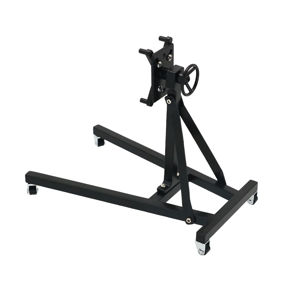 1/10 Scale  Simulation Model Garage Series Decoration - Engine Maintenance Turntable (Engine Rotating Stand)