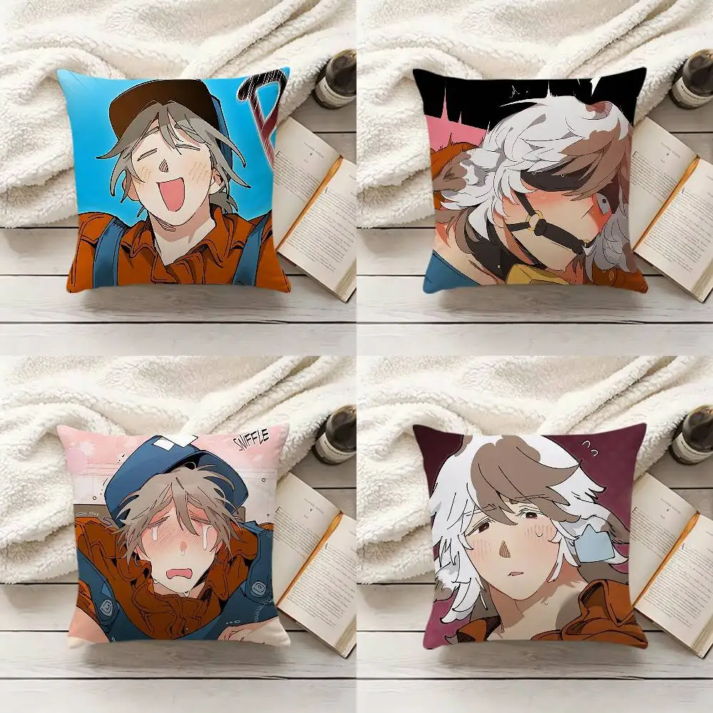 

M-Manhwa M-Mr A-As Farm Pillow Cover Sofa Cushion Cover Home Room Decoration Children Gift