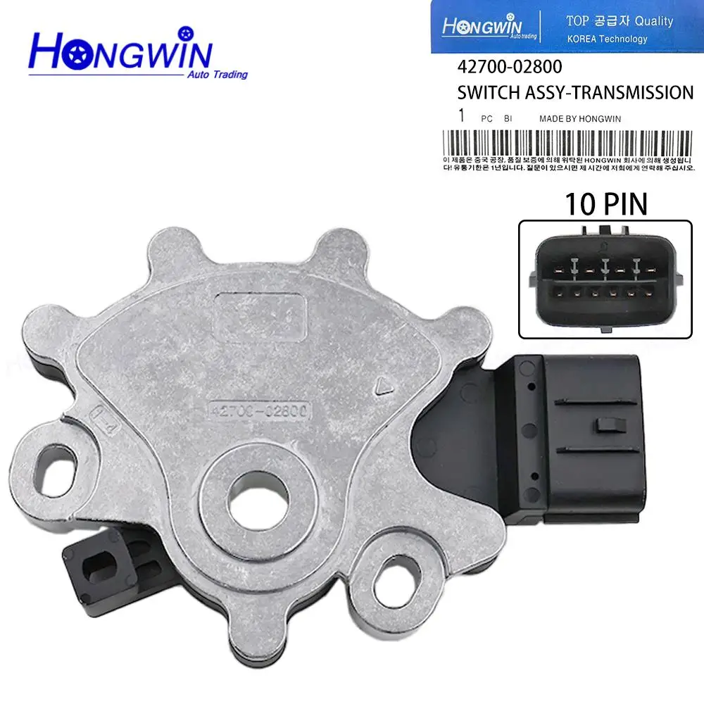 42700-02800 42700-02700 Neutral Safety Switch For Hyundai Accent 2016-2019 Gasoline Picanto 2012-2017 Gasoline