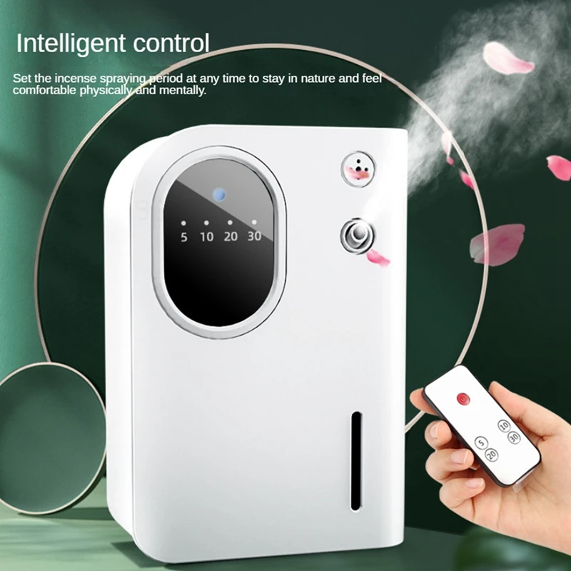 Automatic Purification Air Essential Oil Atomization Aroma Diffuser Negative Ion Aromatherapy Machine ABS For Hotel Home Spa