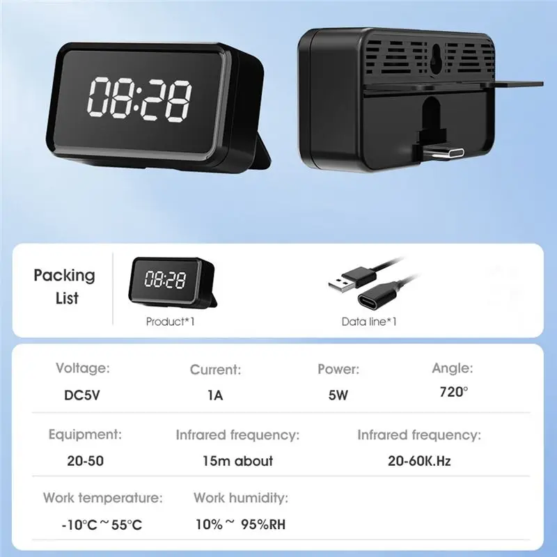 A31T Tuya IR WiFi RF433 Smart Remote Control Universal Type-C Smart Life for TV DVD Alexa for Google
