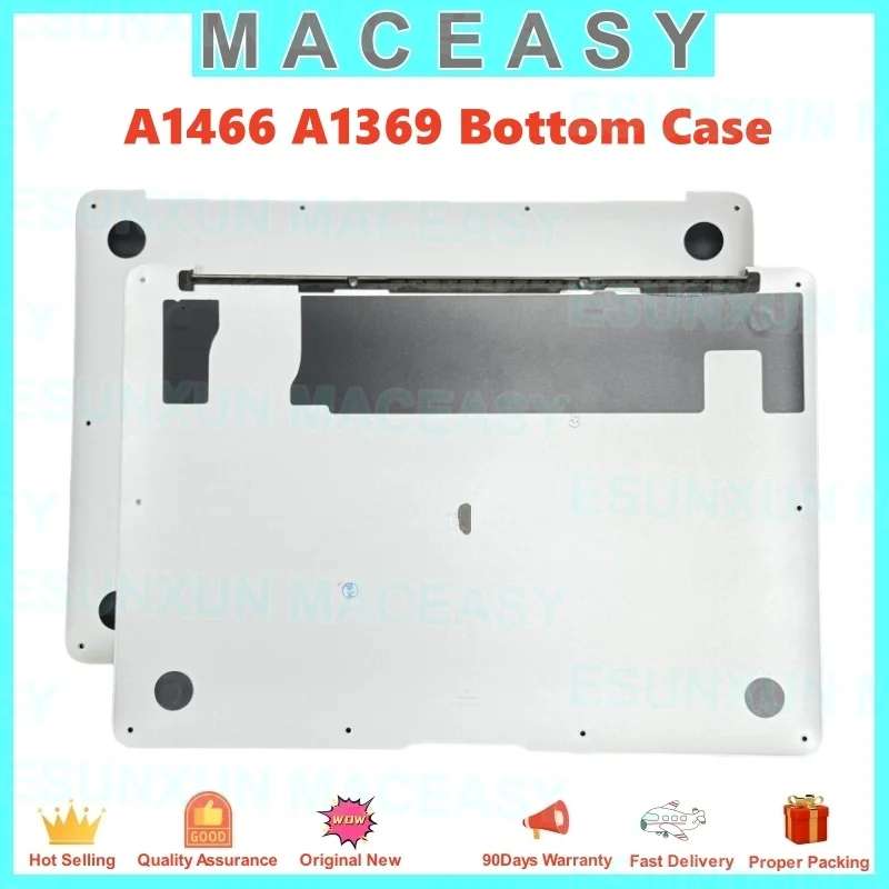 A1466 A1369 Bottom case use for MacBook Air loptop 13inch Lower Back Case Cover replacement  2010-2017Year