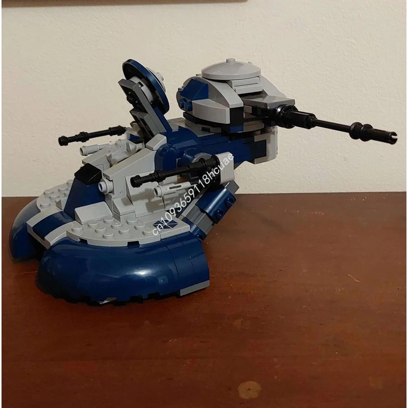 

248 шт. MOC CIS бронированный штурмовой танк Star Battle строительные блоки Рождественская игрушка в подарок STEM образовательное образование для взрослых