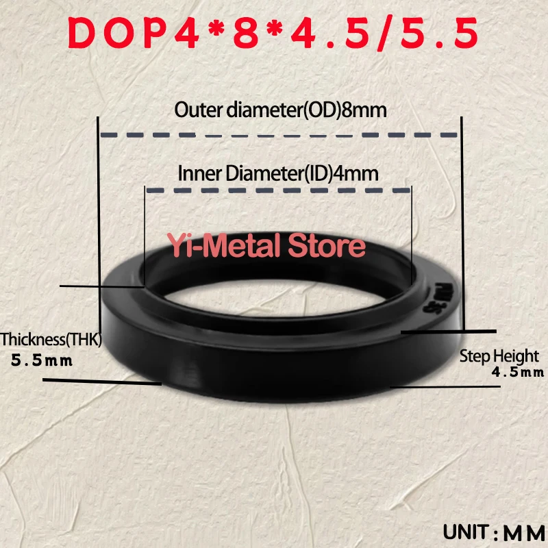 SC/SMC Cylinder Dust-Proof Seal Ring, High Pressure Resistance, Dust Resistance, Cylinder Piston Sealing Ring, DOP/PDU/PDR/FC