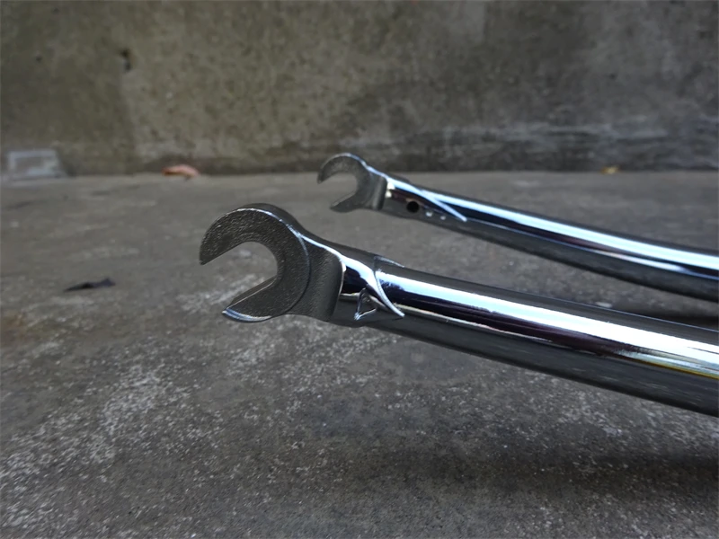 Vintage Road Bicycle Forks, 700C, 22.2mm * 25.4mm, Chromium-Molybdenum Steel Plating ForkBicycle Accessories