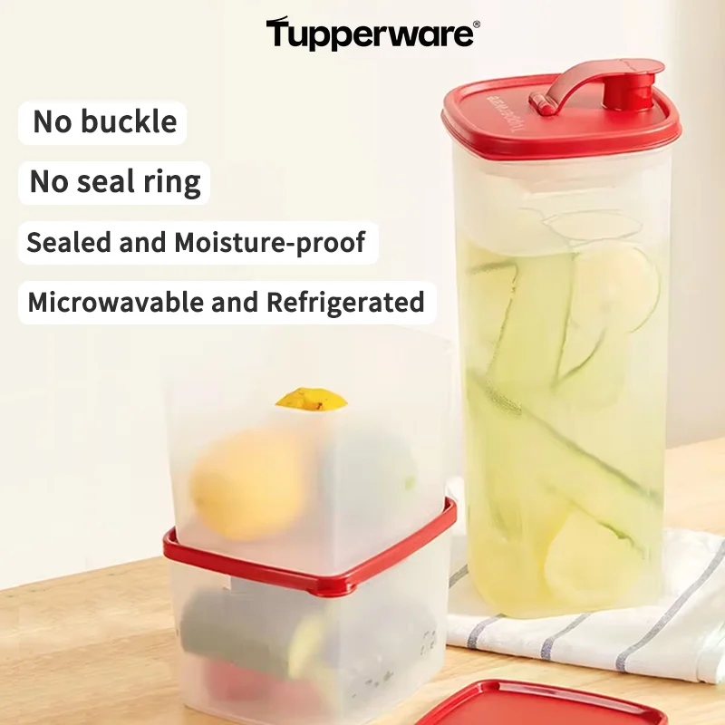 

Tupperware 2 PCS 0.8L Food Storage Containers 1 PCS 2L Water Bottle, Reusable Water Bottle, Bike & Cycling Water Bottle, Travel