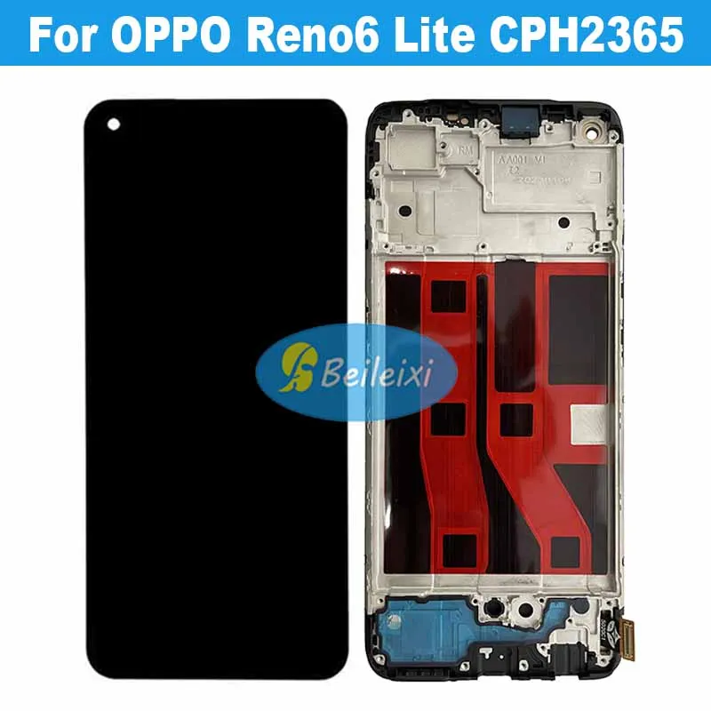 For OPPO Reno 6 Z 5G Reno6 Z CPH2237 LCD Display Touch Screen Digitizer Assembly For OPPO Reno 6 Lite CPH2365 Reno6 Lite LCD