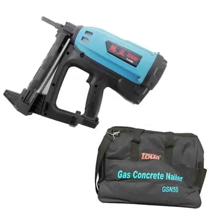 Toua GSN50 Gas Powered Nail -Gun Pneumatic Nailer Adjustable Power Tools