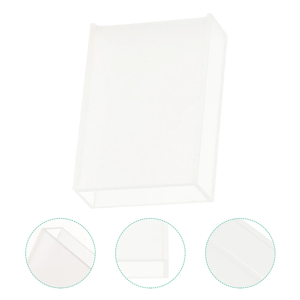 Micrómetro óptico de los accesorios del laboratorio de los instrumentos de la cubeta del vidrio de la fluorescencia