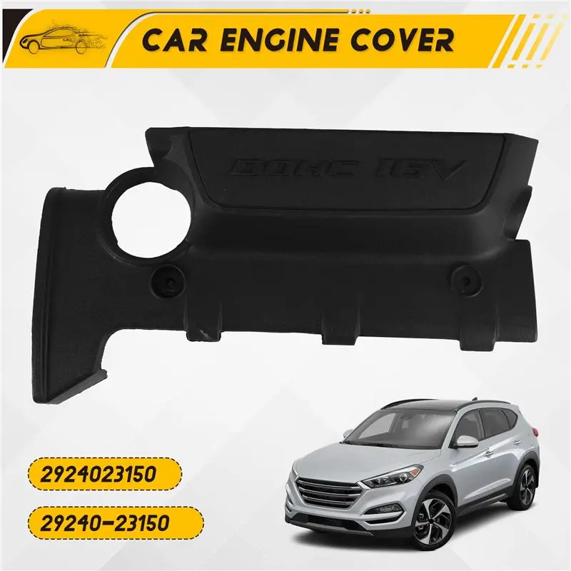 ABTU-Car Engine Cover For Hyundai Elantra Tucson Kia Sportage MK2 Soul 2.0L 29240-23150 2924023150
