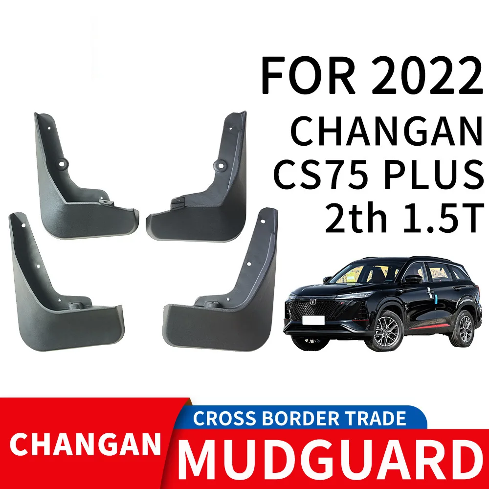 

For 2022 CHANGAN CS75 LUS 1.5T mudguard Mudflaps Front Rear Flares Splash Guards Cover Car Accessoie