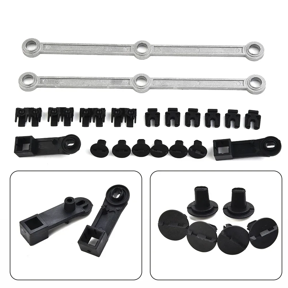 Air Manifold Intake Repair Kit 6420903237 Diesel Engines Connect Rods Gasket Replacement Silver & Black 6420905037