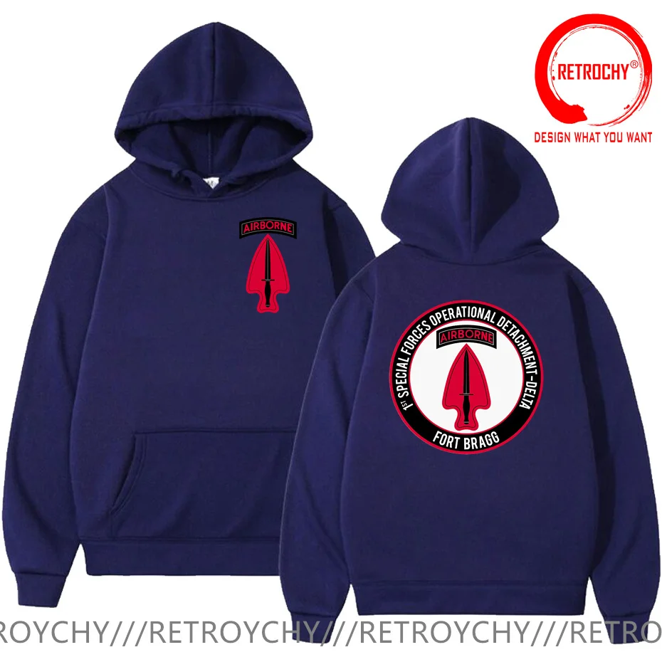US Army Airborne Special Operations Command Hoodie Sweatshirt Military Army Hoody Hoodies Fashion Pullover Sweatshirts Hooded