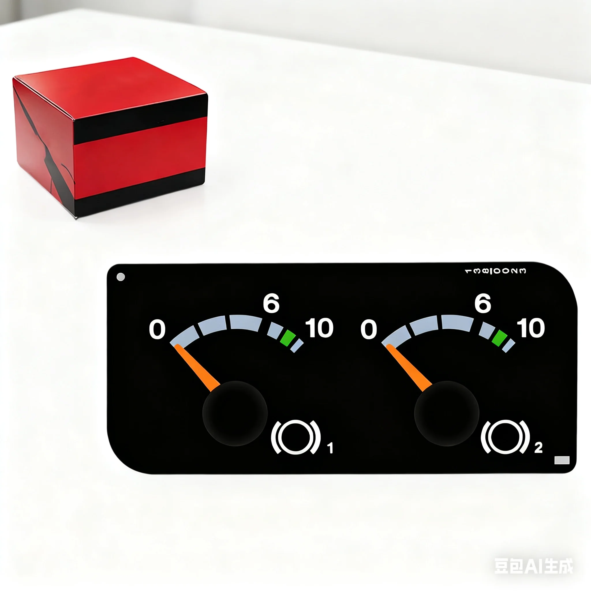 

Car Dual Air Pressure Assembly Gauge 1434136 1423209 1109999 For SCANIA Digital Air Suspension Gauge