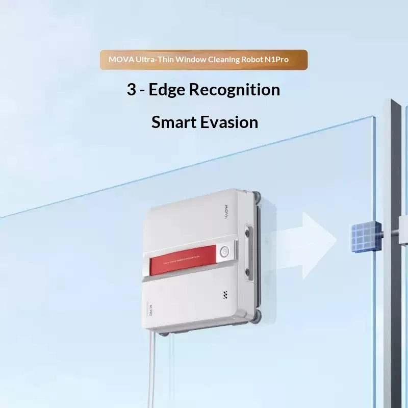 MOVA N1Pro Thin automatic window cleaning robot high-rise water spraying intelligent window cleaning artifact Gifts