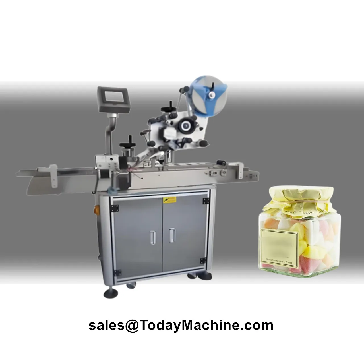 Custom Cosmetic Bottle Automatic Labeling Machine for Chili Sauce and Honey