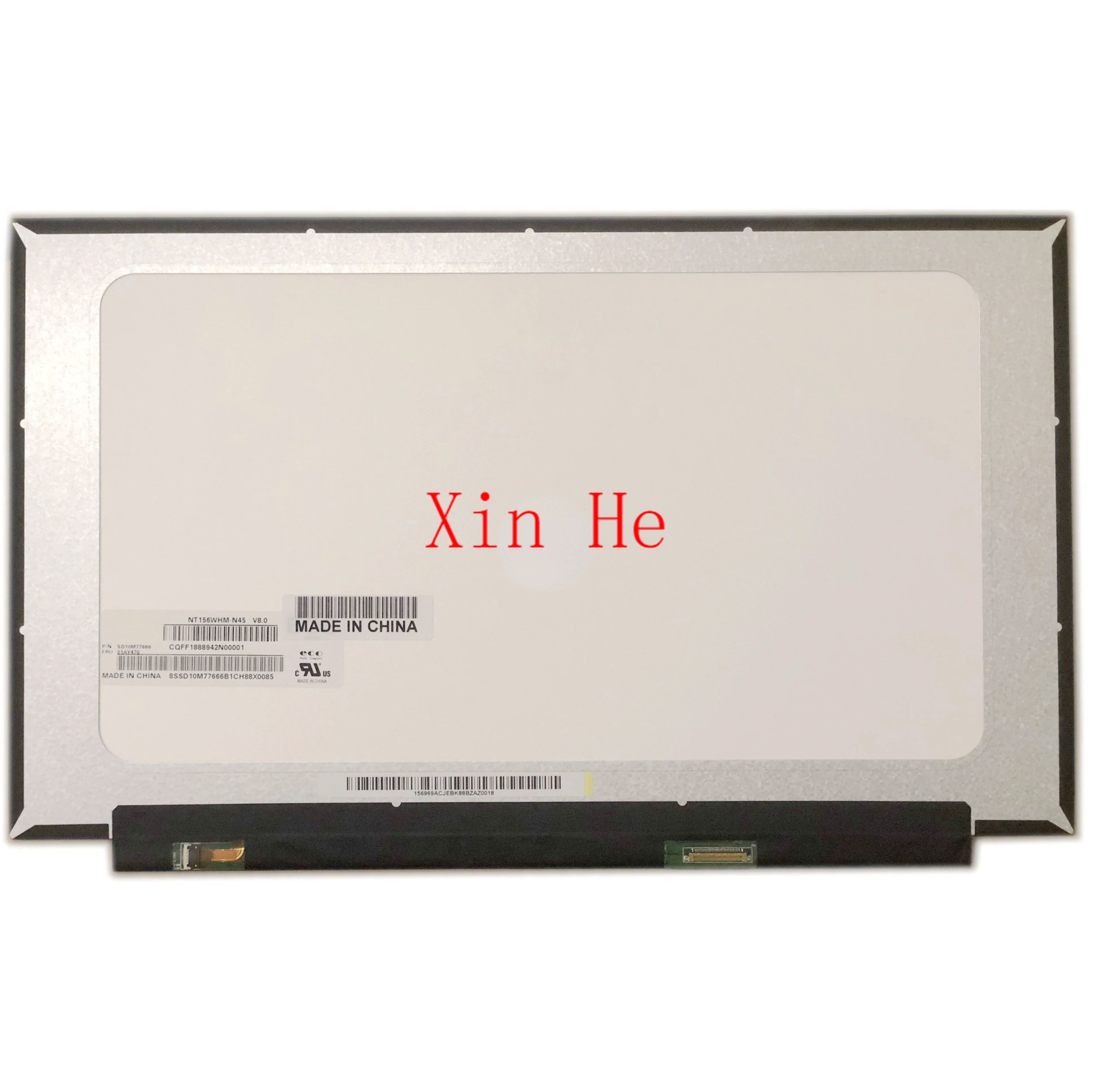 

NT156WHM-N45 fit NT156WHM N45 NT156WHM-N34 15.6'' Laptop LCD Screen 1366X768 EDP 30 pin with No screw holes