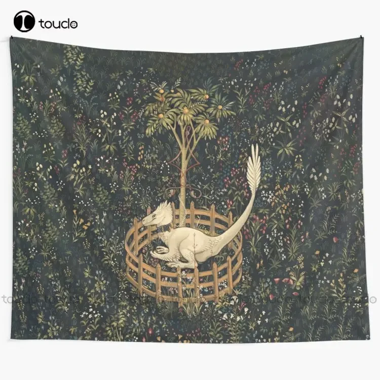 The Dinosaurs Is In Captivity And No Longer Extinct Tapestry Tapestry Decor Blanket Tapestry Bedroom Bedspread Decoration