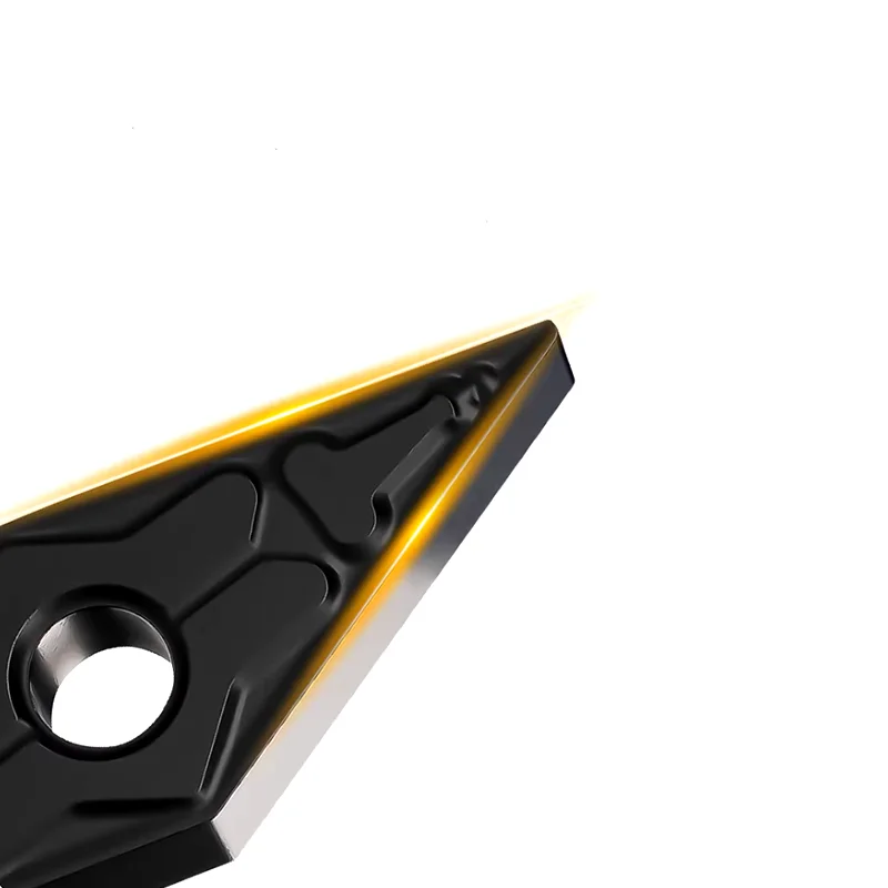 

5 шт. 35 ° Твердосплавные пластины с алмазным напылением VNMG 160404 08 для обработки нержавеющей стали