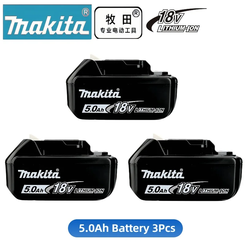 

Makita Battery 18V 5000mAh High Capacity Rechargeable batteryPower Tool Replaceable Battery For Drill，Wrench，screwdriver battery