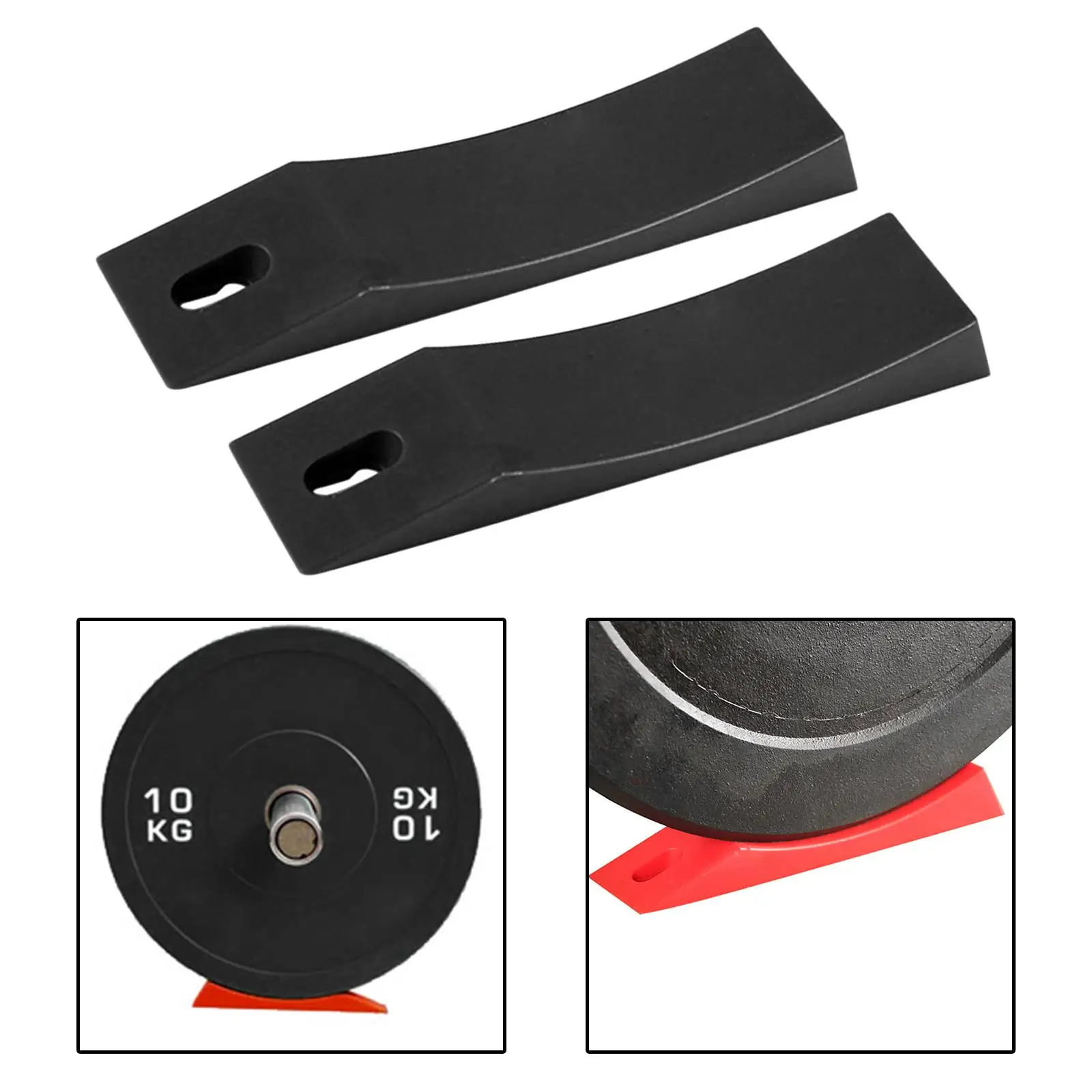 Anti Slip Silicone Barbell Wedge for Dumbbell Stand Weight Holder Home Gym Equipment Accessories Deadlift Support Pad