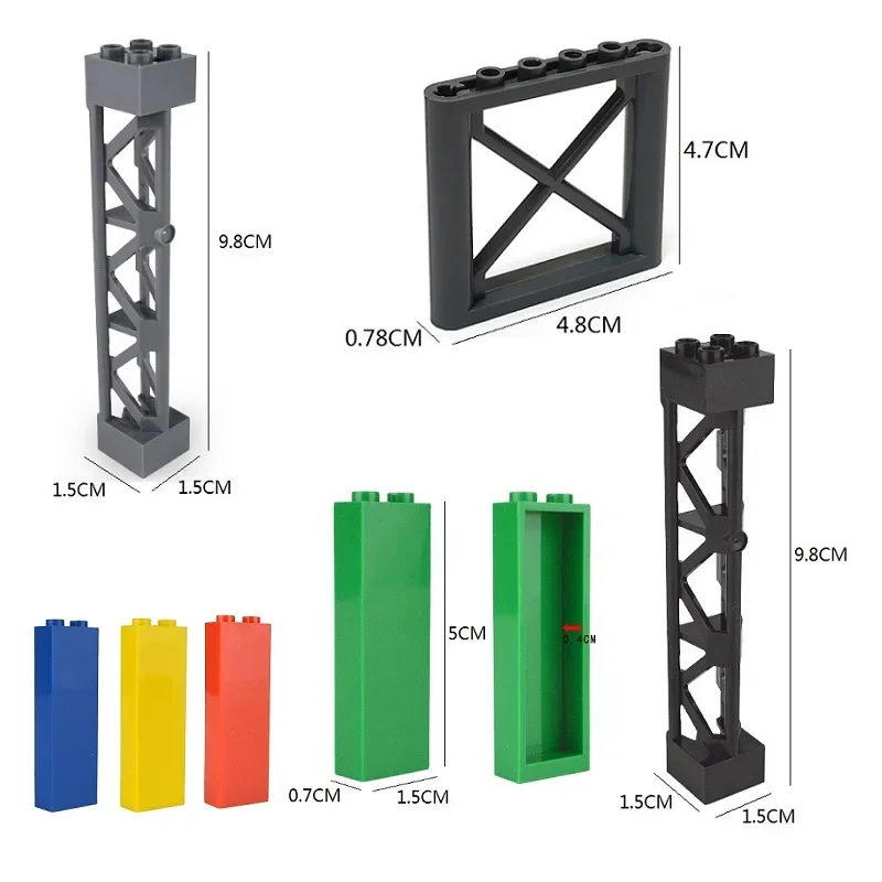 Baseplate 32*32 16X32 Dots Double Sided Plate Building Blocks Classic Base Plate Bricks Youths Toys Compatible with Major Brands