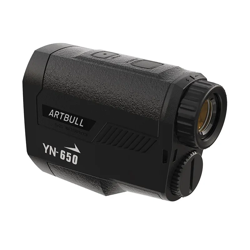 ARTBULL 650m Laser Golf Rangefinder Hunting Telescope with Slope Flag-Lock slope pin Outdoor Laser Distance meter