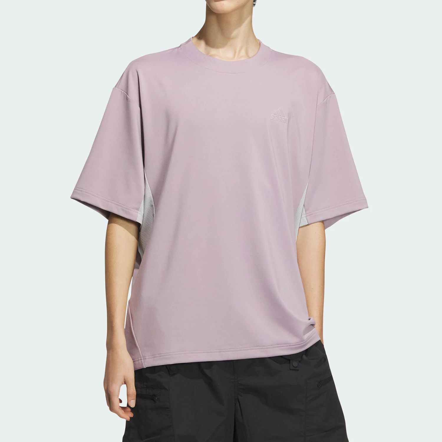 

Adidas genuine FUSTL SS TEE Men's Loose Minimalist Casual T-Shirt JI9881