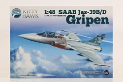 Kitty Hawk KH80118 1/48 JAS-39B/D Gripen Model Kit