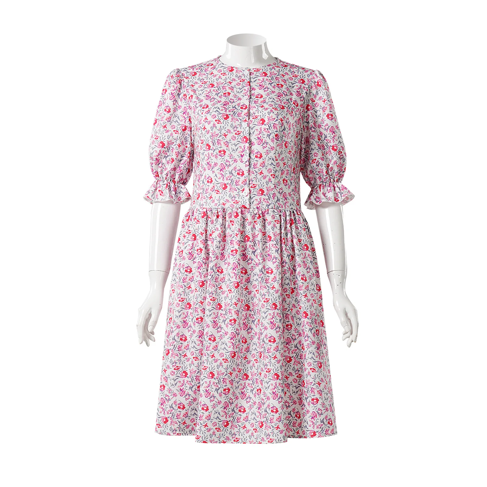 

Barbara's Pink Dress Cosplay Costume For The Movie "The Addams Family" - Movie Character Role-playing Outfit