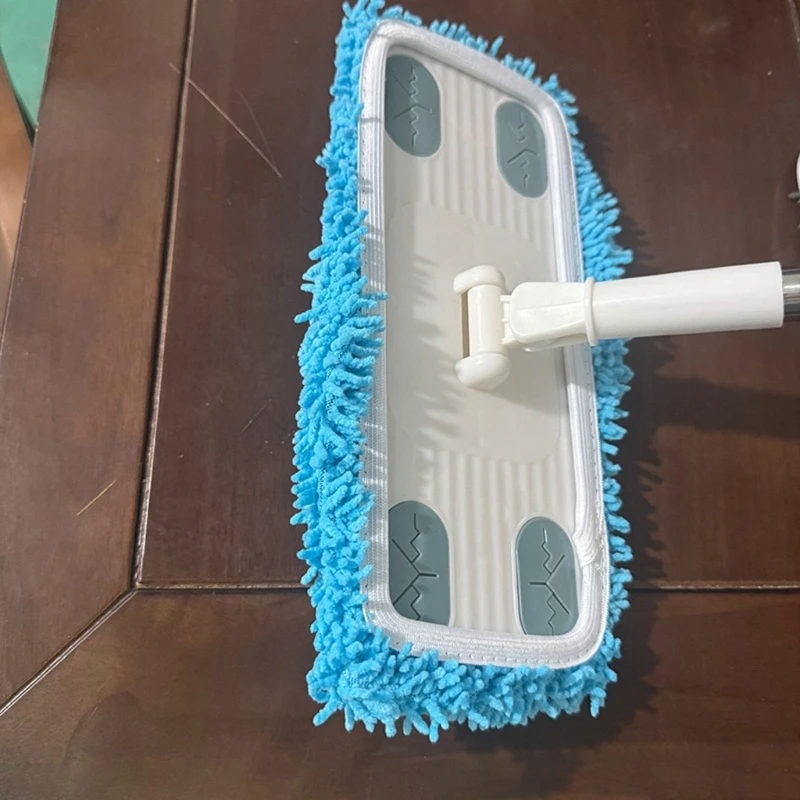 Flat Mop Pad Cleaner Mop Covers Set, Soft Fiber Cleaning Face, 10 Replacement Covers and Laundry Bag, Living Room Cleaning