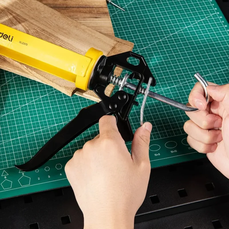 متعددة الوظائف دليل السد بندقية مزيل الصمغ الزجاجي سيليكون السد تسرب بندقية رش الطلاء التشطيب أدوات #4