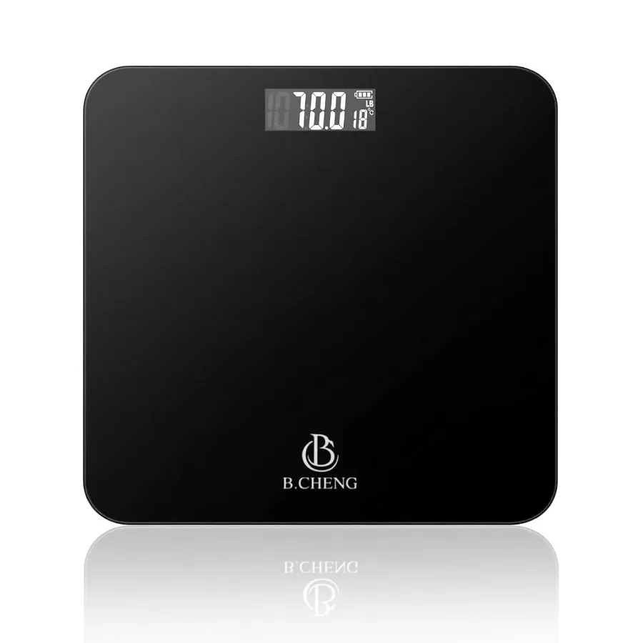 

Цифровые электронные весы для ванной комнаты, домашние приборы, высокоточное измерение, ЖК-дисплей, черные, в комплекте с батарейками и инструкцией.