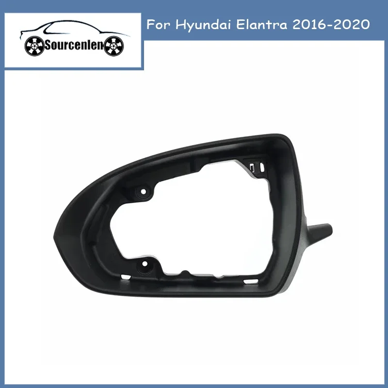 

For Hyundai Elantra 2016-2020 Replace Car Side Rearview Mirrors Frame Reversing Mirror Trim Cover