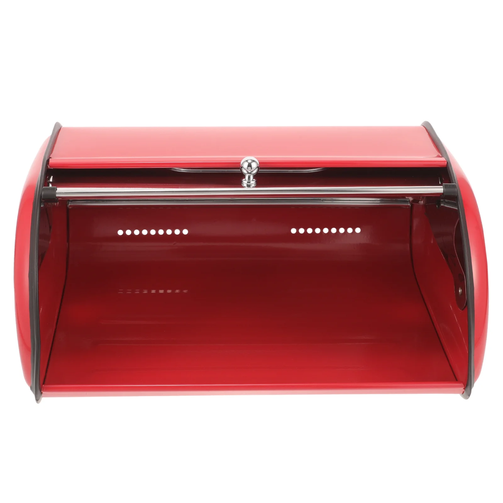 

Storage Bins with Lids Cooler Bread Box Container Basket Counter Boxes Holder for Kitchen Red Organizer