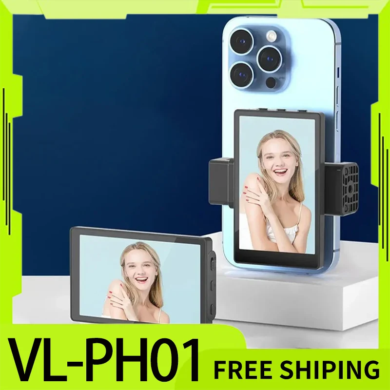 Kingma Smartphone Vlog Selfie Monitor Screen Magnetic Phone Rear Camera For Selfie Vlog Live Stream For Android Iphone Custom