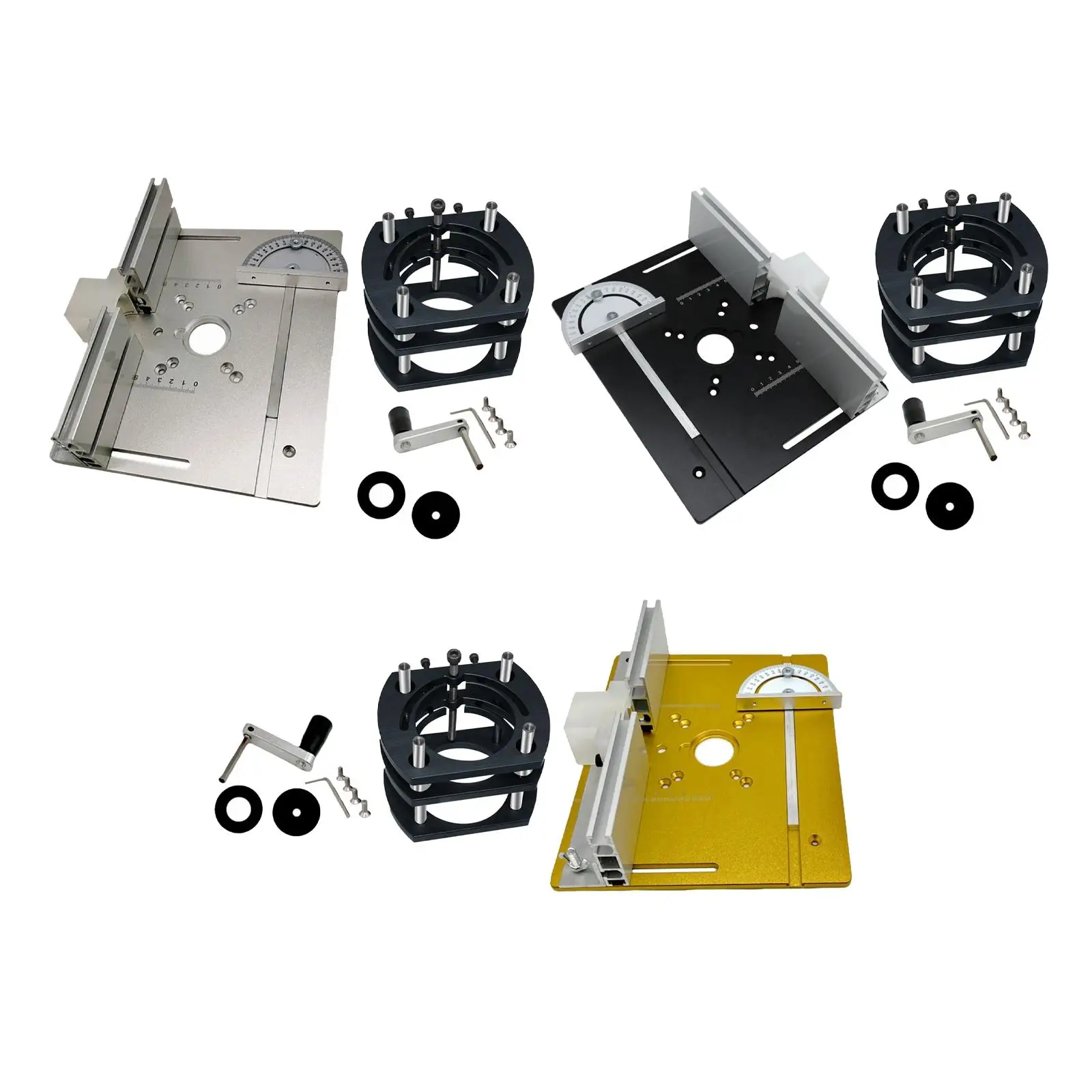 Router Tabela Setting Plate, Lift System para 64-66 m Motores